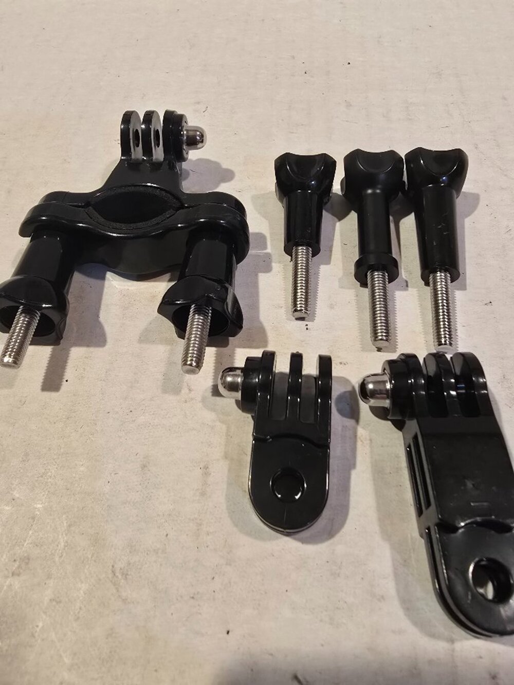 GoPro Action Camera Handlebar Mount Kit Extension Arms Clamps NEW